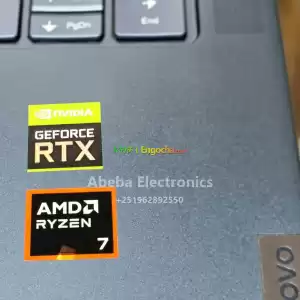   Amazing  RTX  3050 High Spec  gaming With RTX ️Brand New  Lenovo Yoga Slim Pro 7 model  in Ethiopia